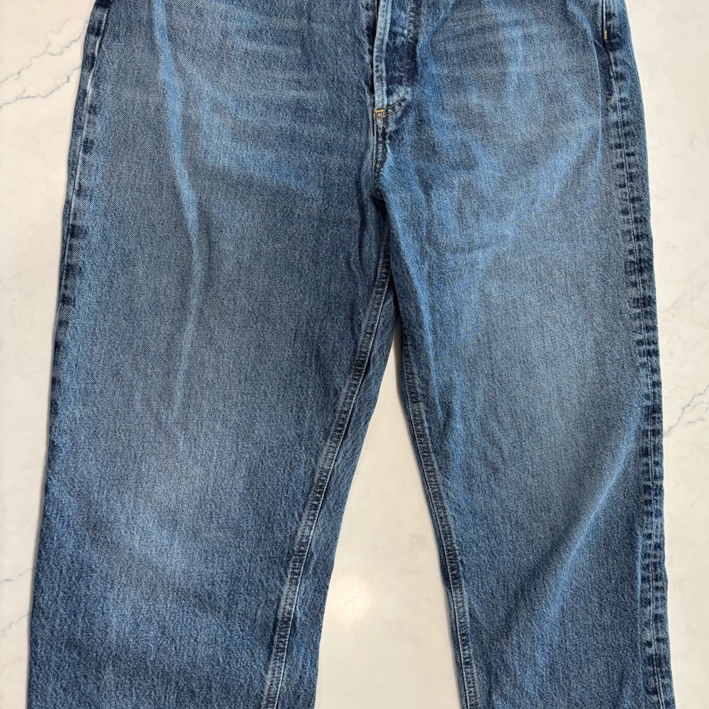 Agolde women’s size 31 Denim Jeans button front